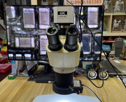 Kính Hiển Vi 3 Mắt Motic SMZ161 - Đầu Nối CCTV 0.5X