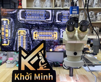 Kính Hiển Vi 3 Mắt SZ45TR - Chuyển Đổi 