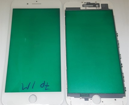 Kính Liền Ron Iphone 7 Plus ( Trắng )