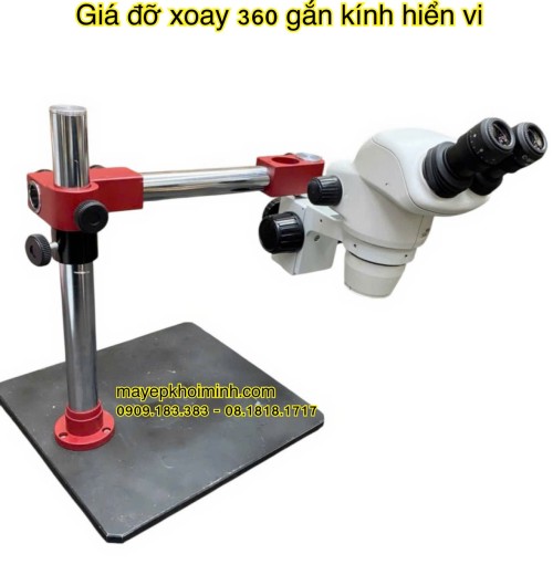 Giá Đỡ Xoay 360, Trục Xoay Gắn Kính Hiển Vi 