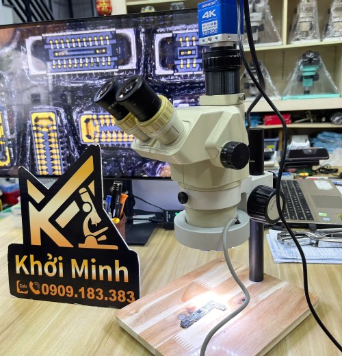 Kính Hiển Vi 3 Mắt SZ45TR - Chuyển Đổi 