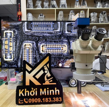 Kính Hiển Vi 3 Mắt SZ45TR ( Kèm Cam Full HD )