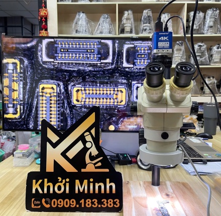 Kính Hiển Vi 3 Mắt SZ45TR - Chuyển Đổi 